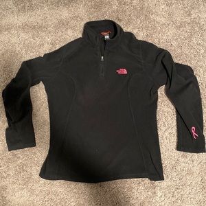 The North Face Breast Cancer Awareness puller fleece